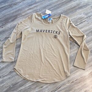 NWT Womens NBA Dallas MAVERICKS L/S Tee L
